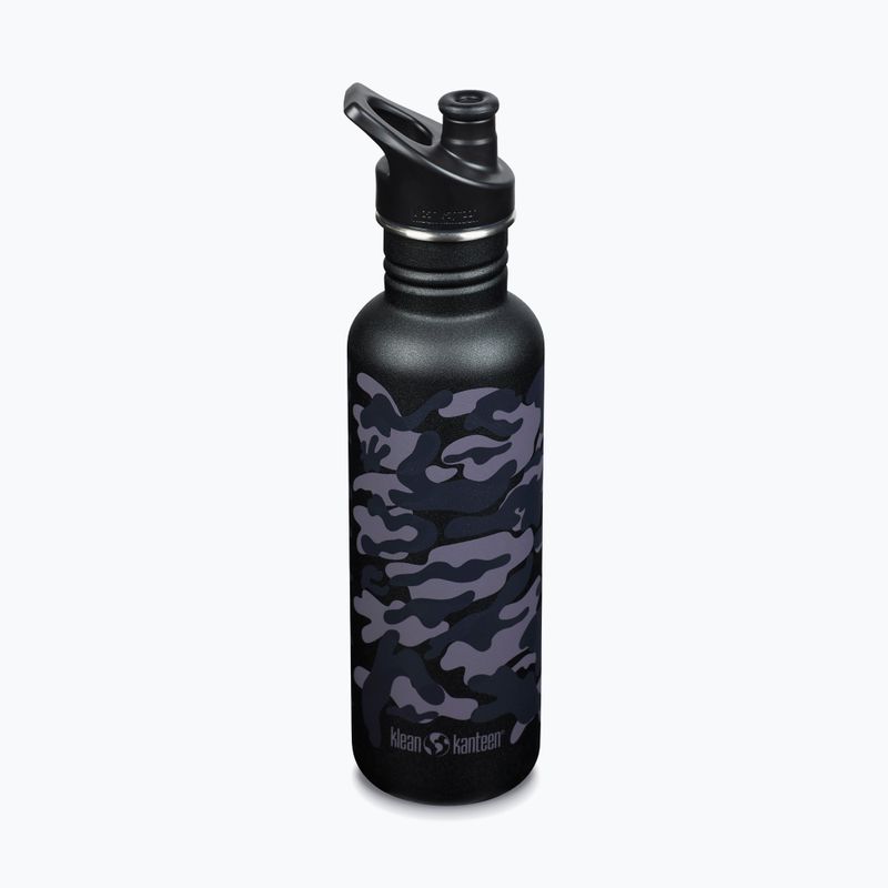 Бутилка за пътуване Klean Kanteen Classic black camo