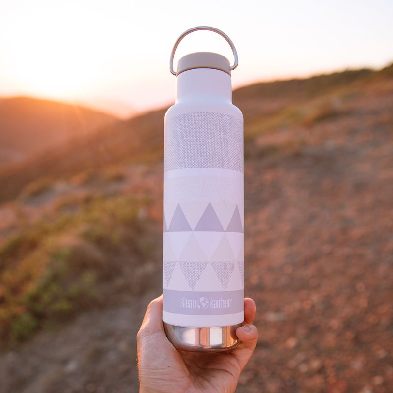 Бутилка за пътуване Klean Kanteen Classic VI salt flats 8