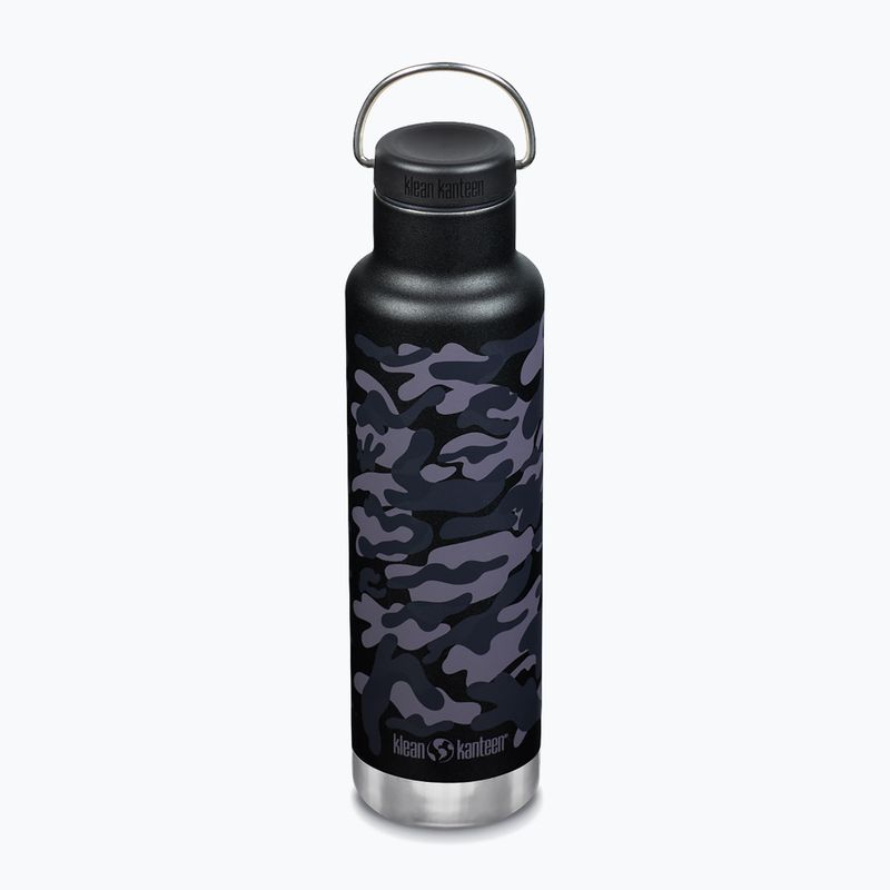 Бутилка за пътуване Klean Kanteen Classic VI black camo