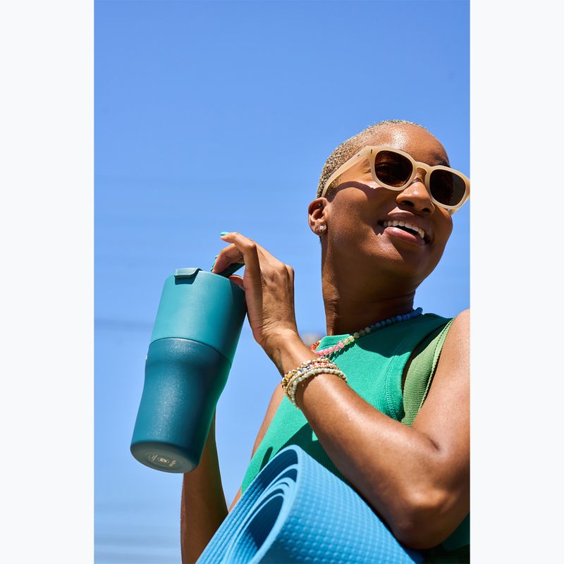 Термо чаша KLEAN KANTEEN Rise Tumbler Flip Straw 1064 ml brittany blue 3