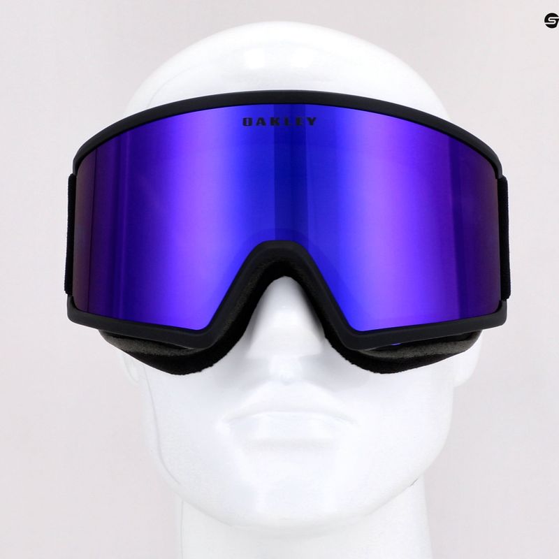 Ски очила Oakley Target Line L matte black/violet iridium 7