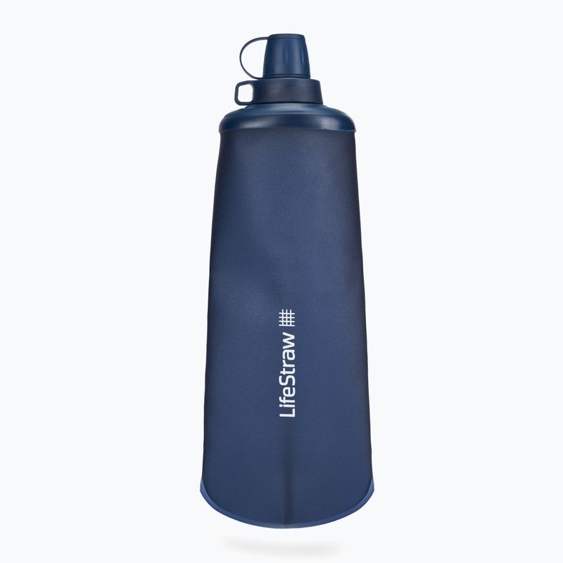 Софтфласк LifeStraw Peak Squeeze планина синя 2