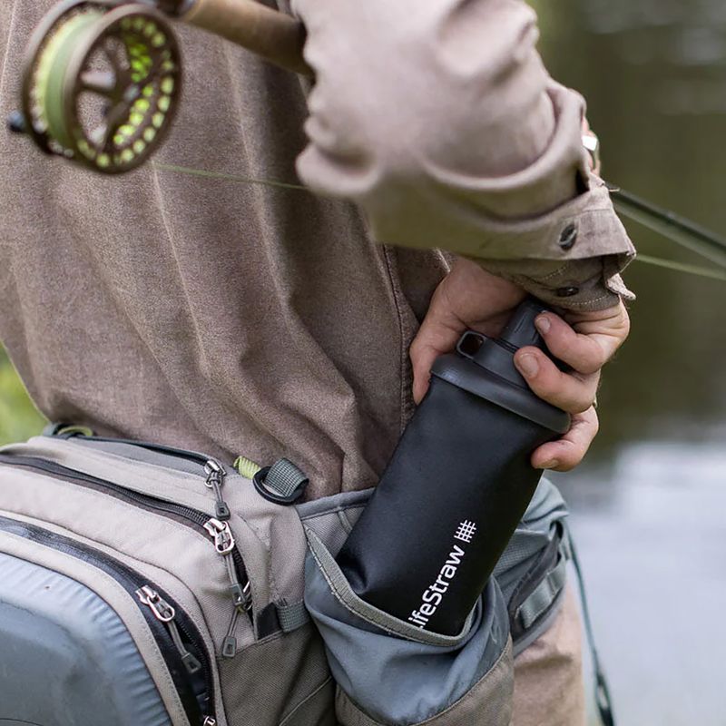 Lifestraw Peak Squeeze 650ml бутилка за пътуване черна LSPSFMLGRWW 2