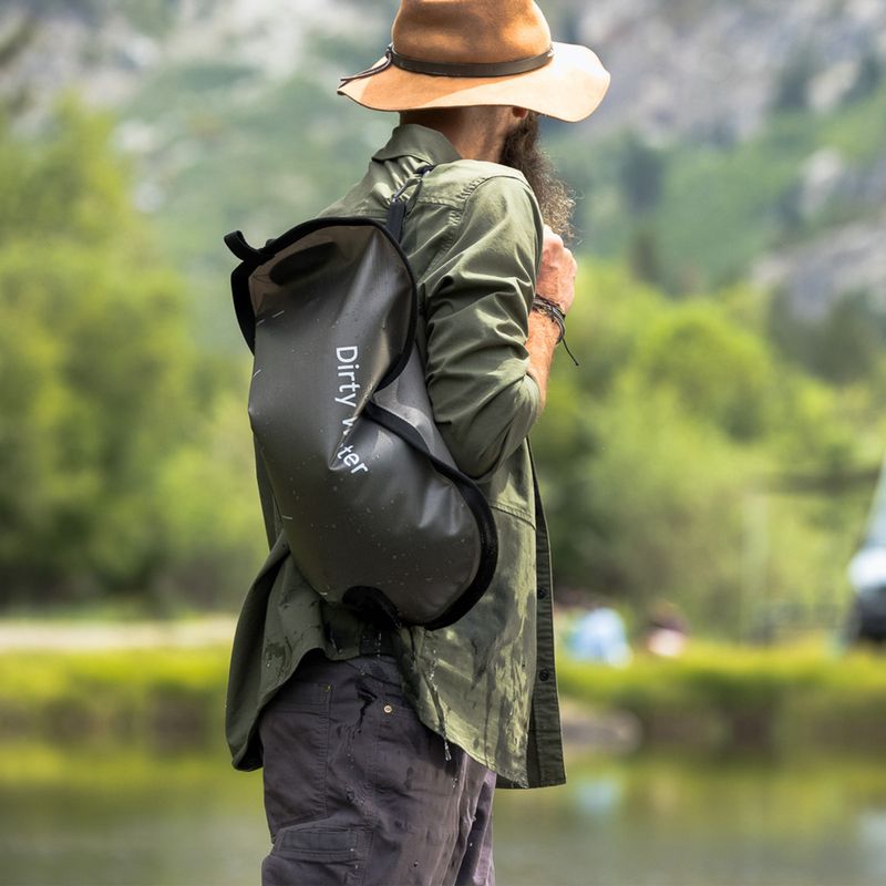 Lifestraw Peak Голяма гравитационна чанта 8 л тъмно сив филтър за вода 3
