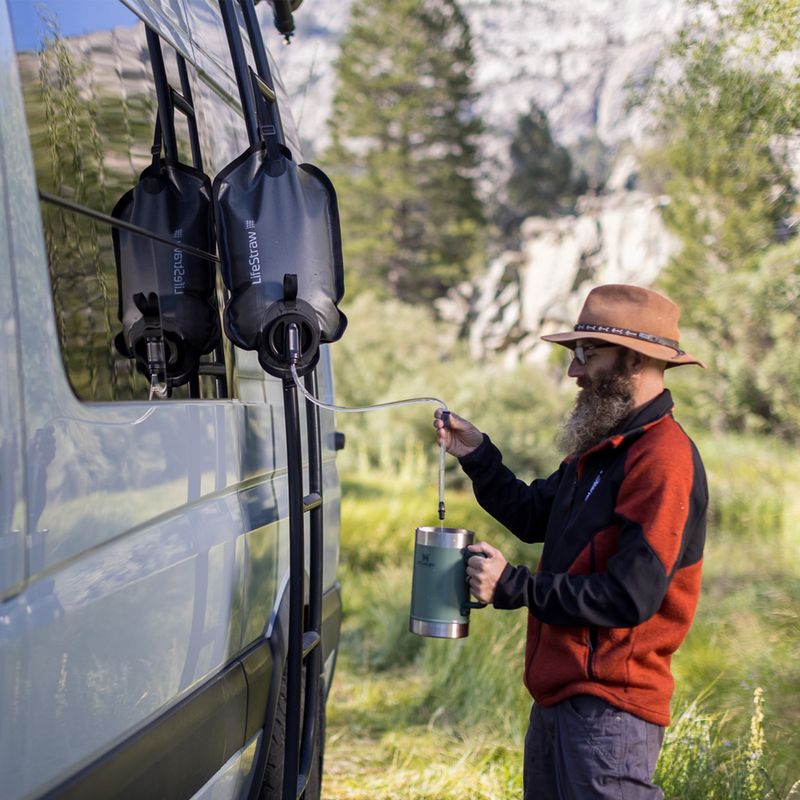 Lifestraw Peak Голяма гравитационна чанта 8 л тъмно сив филтър за вода 4
