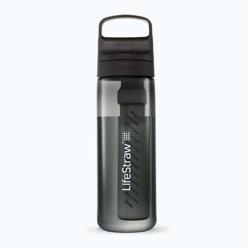 Бутилка за пътуване Lifestraw Go 2.0 с филтър 650ml черна