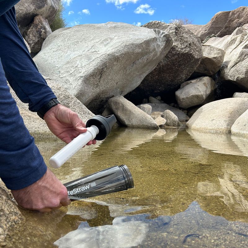 Бутилка за пътуване Lifestraw Go 2.0 с филтър 650ml черна 5