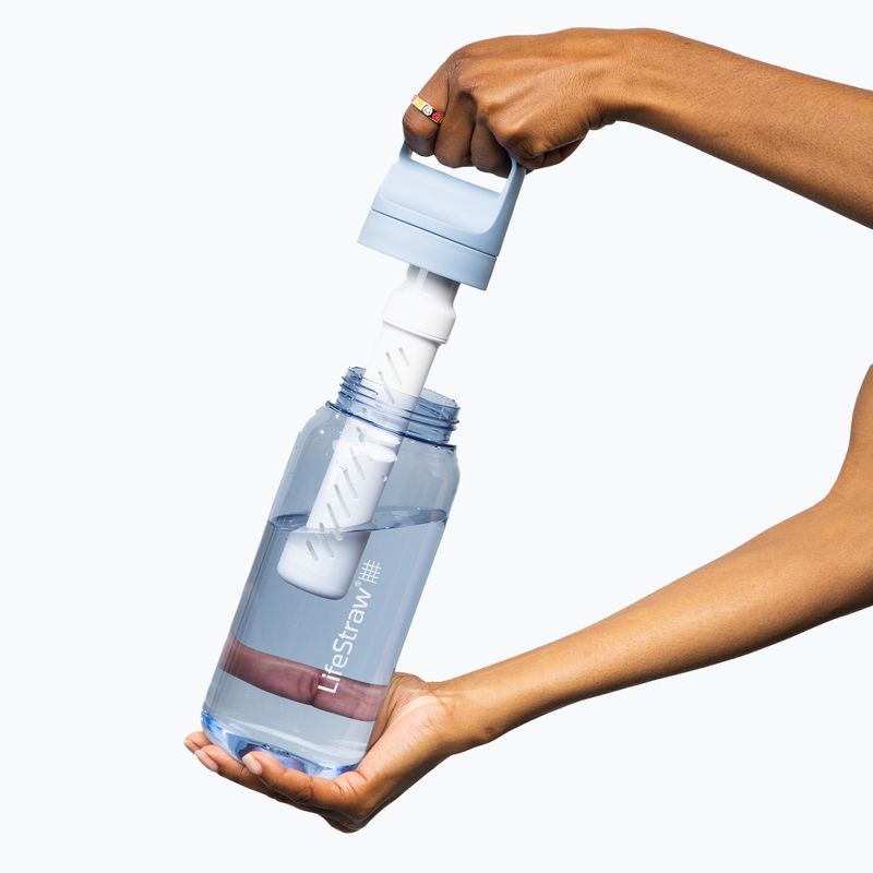 Lifestraw Go 2.0 бутилка за пътуване с филтър 1 л исландско синьо 3