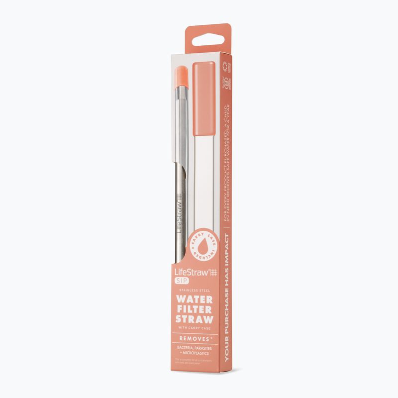 LifeStraw SIP Сламка за вода от 1 част с калъф за носене кайсия 3