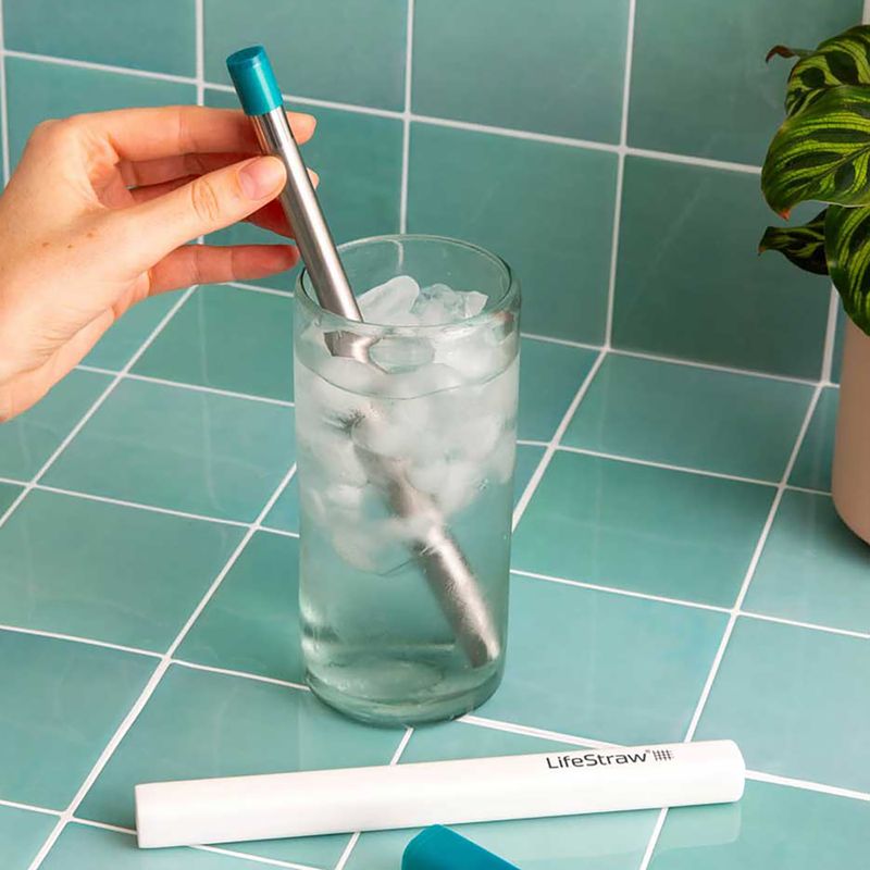 LifeStraw SIP Cases 3 бр. буреносни/лагунни/средно сини сламки за вода 8
