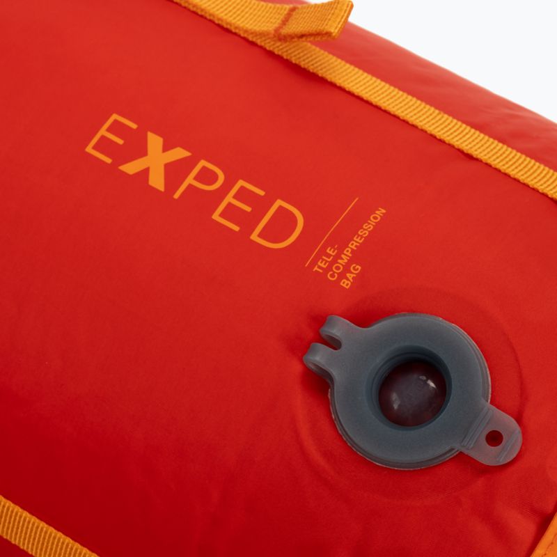 Exped Водоустойчив чувал за телекомпресия 13L червен EXP-BAG 3