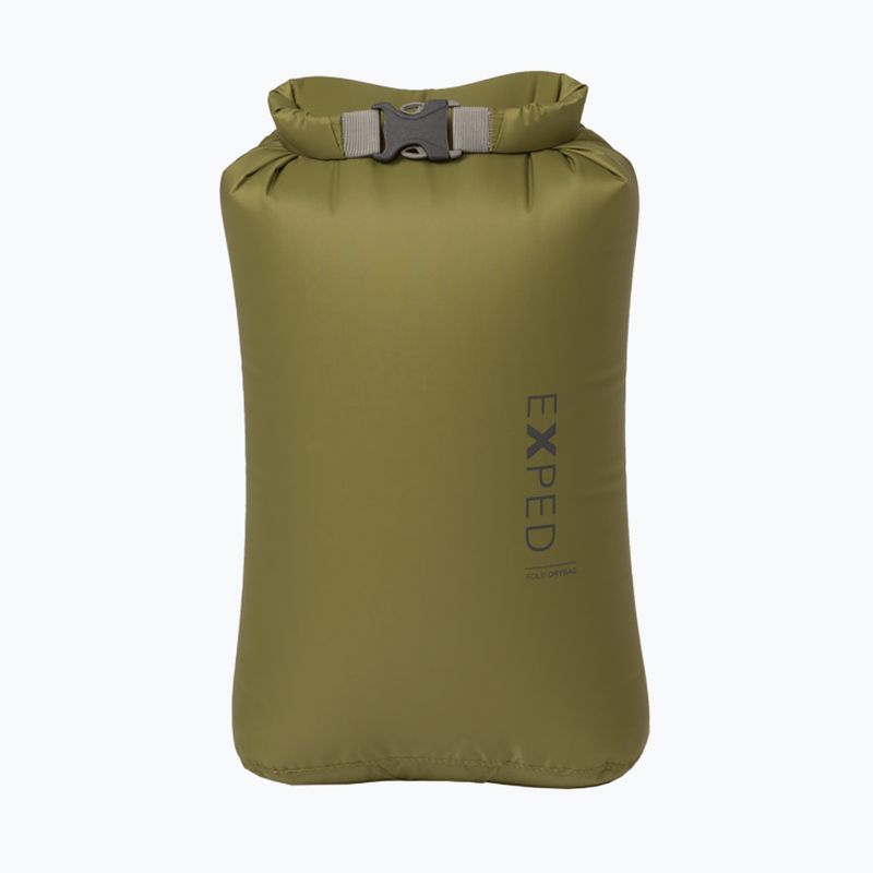 Водоустойчив чувал Exped Fold Drybag 3L green EXP-DRYBAG 4