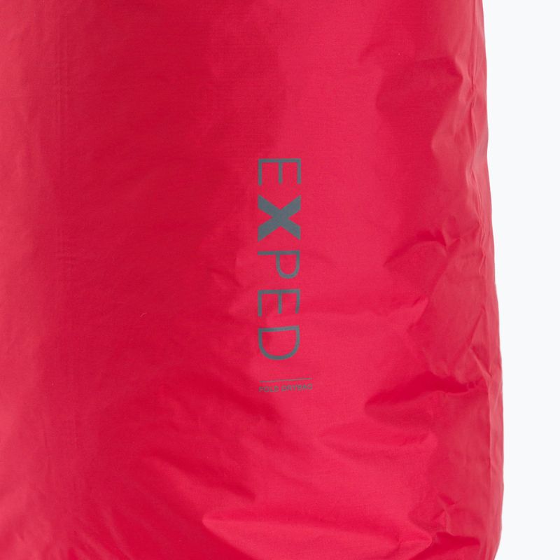 Водоустойчив чувал Exped Fold Drybag 22L червен EXP-DRYBAG 2