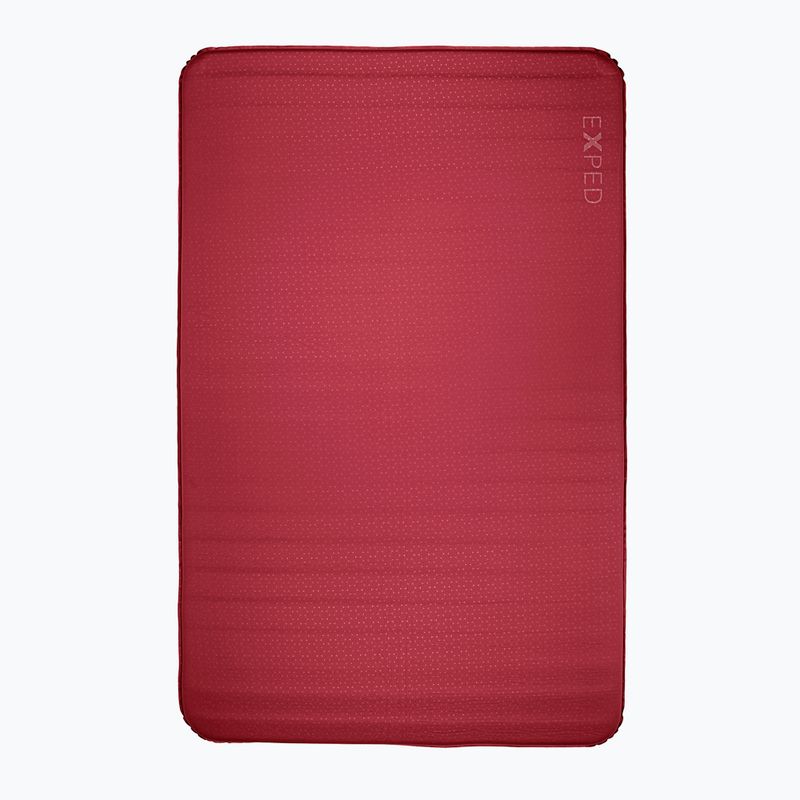Самонадуваема постелка Exped SIM Comfort Duo 5 ruby red