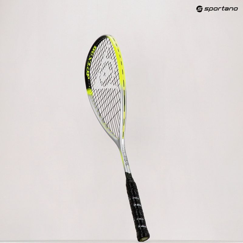 Ракета за скуош Dunlop Sq Hyperfibre Xt Revelation 125 черна/жълта 773305 8