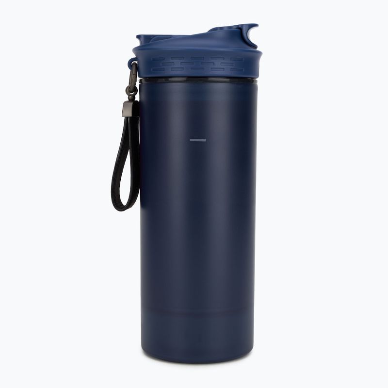 Туристическа бутилка с филтър Bachgold Selfpress Waterfilter XL 800 ml blue 2