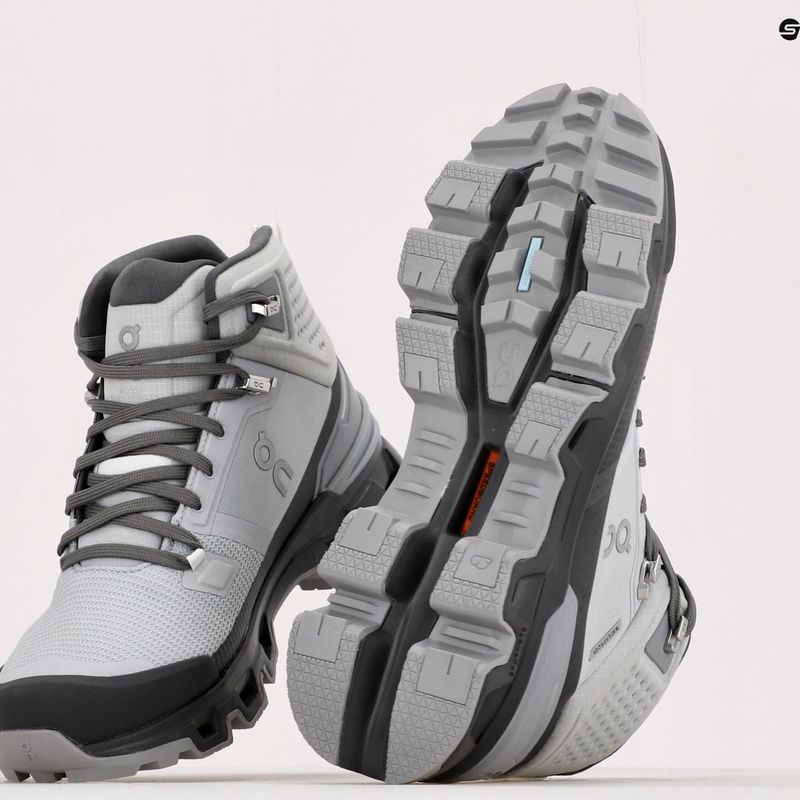Дамски обувки за трекинг On Cloudrock 2 Waterproof grey 6398608 10