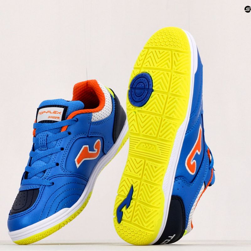 Детски футболни обувки Joma Top Flex IN royal 12