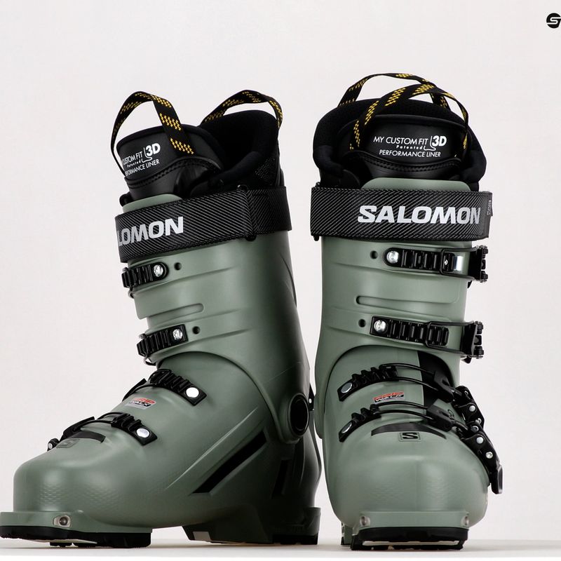 Мъжки ски обувки Salomon Shift Pro 100 AT oil green/solar power 11