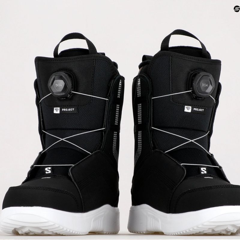 Детски ботуши за сноуборд Salomon Project Boa black L41681700 11