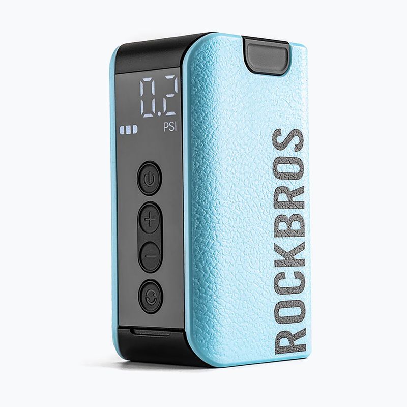 Електрическа помпа за топки Rockbros 42520006 20psi синя
