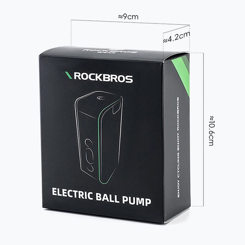 Електрическа помпа за топки Rockbros 42520006 20psi синя 5