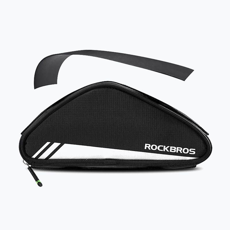 Rockbros B55-BK Черна чанта за рамка на велосипед 0,7 л 3