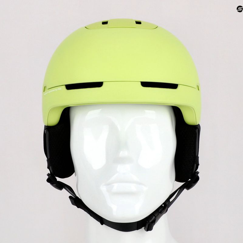 Ски каска POC Obex MIPS lemon calcite matt 14