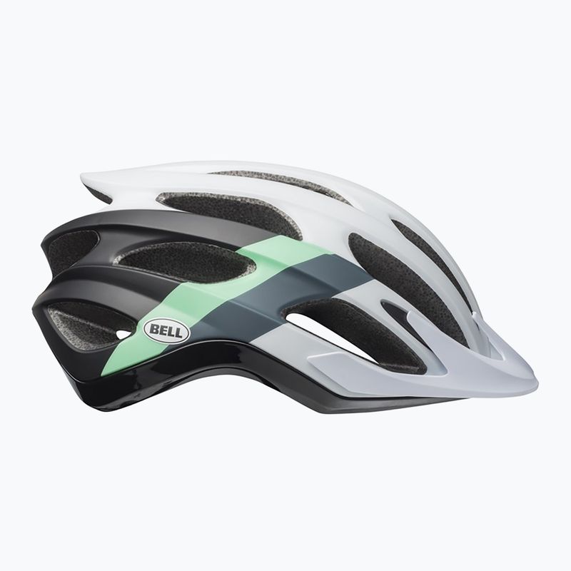 Велосипедна каска Bell Drifter matte gloss white black/mint 2