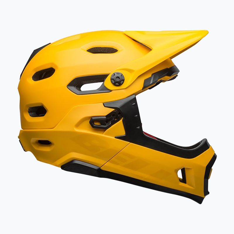 Велосипедна каска Bell FF Super DH MIPS Spherical matte gloss yellow/black 2