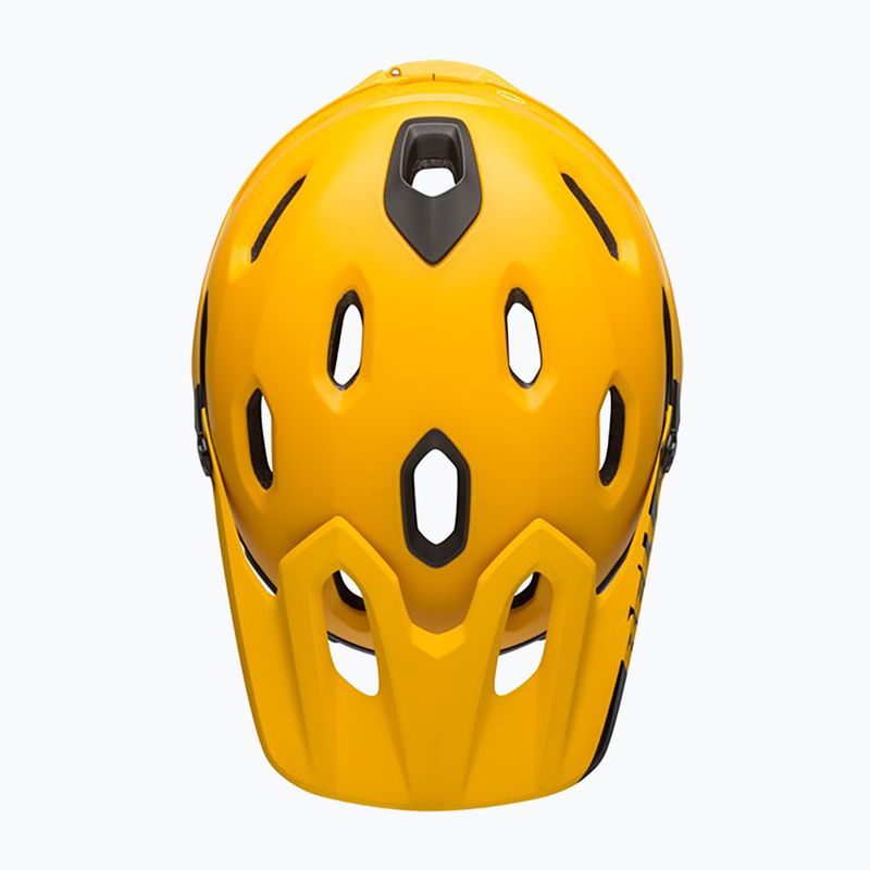 Велосипедна каска Bell FF Super DH MIPS Spherical matte gloss yellow/black 5