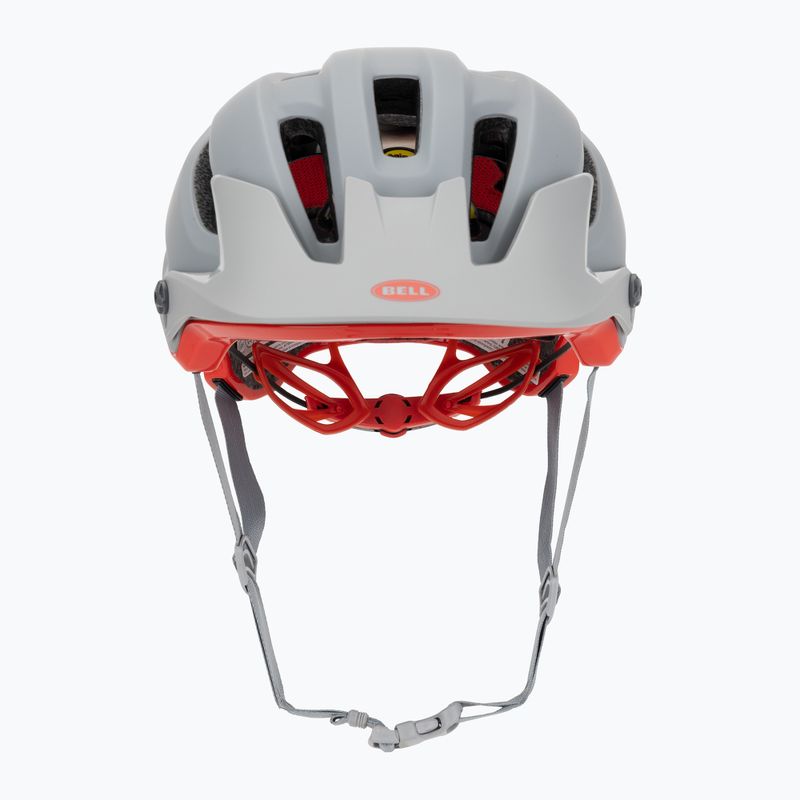 Велосипедна каска Bell 4Forty Integrated MIPS matte gloss gray/crimson 2