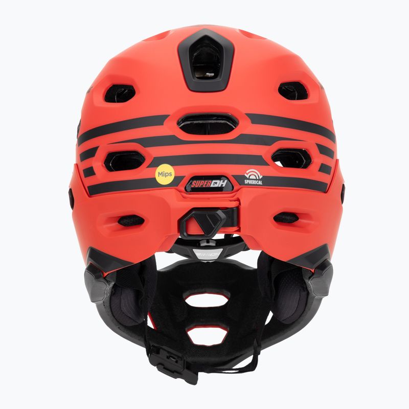Велосипедна каска Bell FF Super DH MIPS Spherical fasthouse matte gloss red/black 4