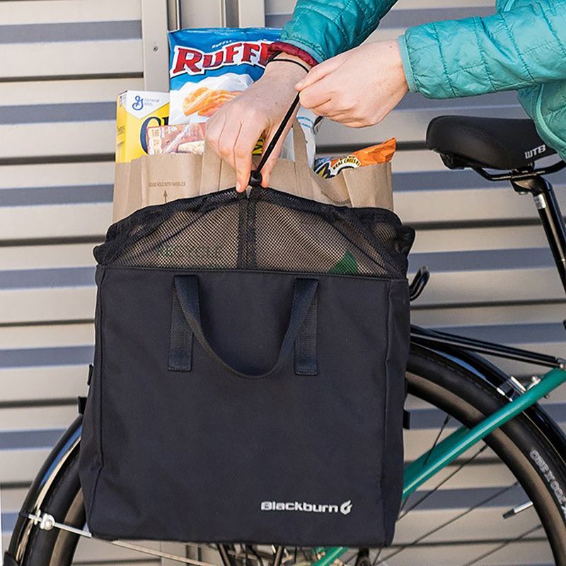 Чанта за багажник на велосипед Blackburn Local Grocery Pannier 16 l  black 4