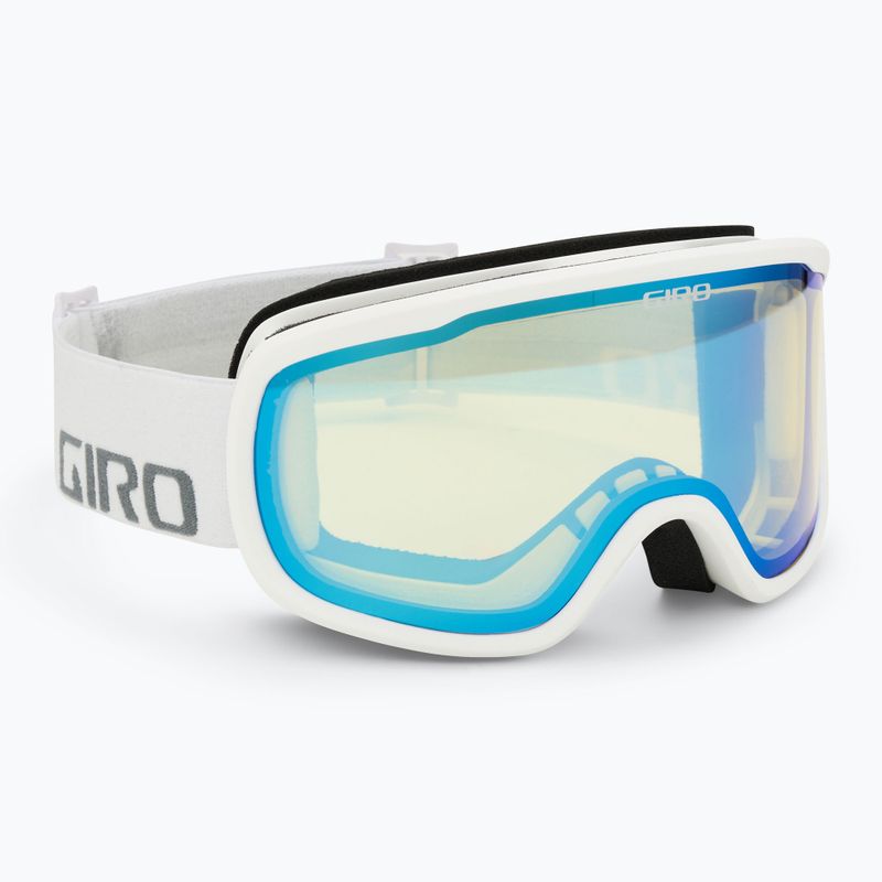 Предпазни ски очила Giro Cruz white wordmark/ yellow boost