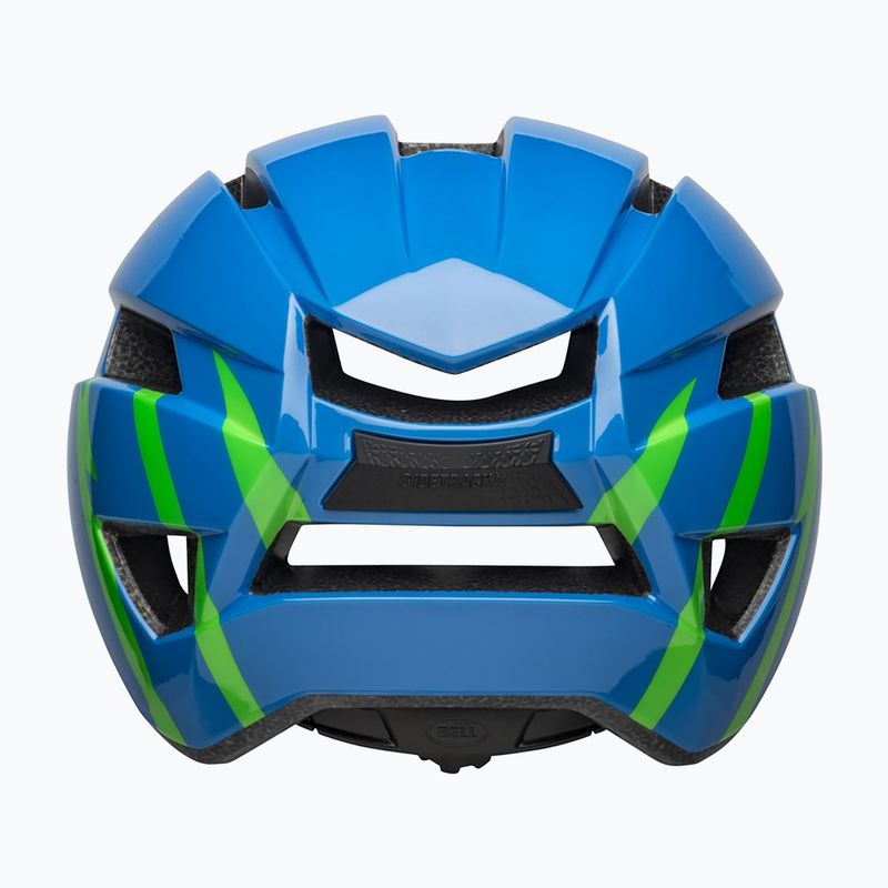 Детска велосипедна каска Bell Sidetrack II strike blue/green 3