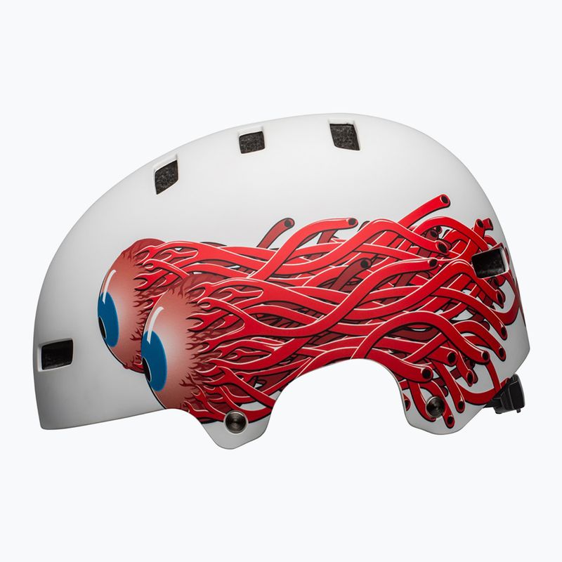 Детска каска Bell Span Jr matte white/eyes 2