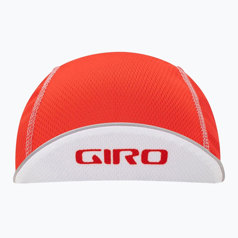 Шапка с козирка за колоездене Giro Peloton Cap bright red 2