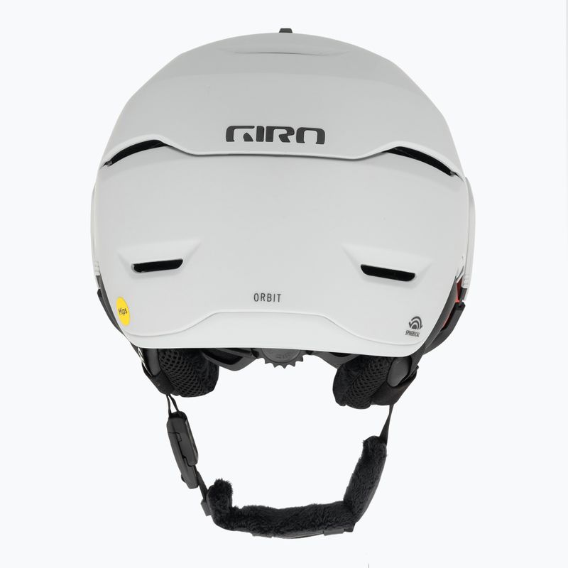 Ски каска Giro Orbit Spherical matte light grey/vivid ember 3