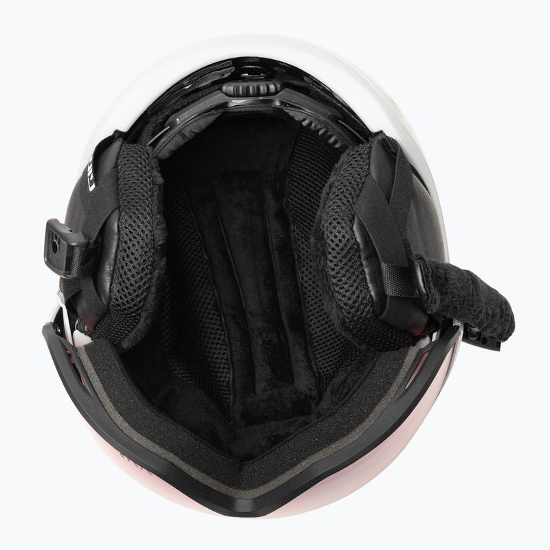 Ски каска Giro Orbit Spherical matte light grey/vivid ember 6