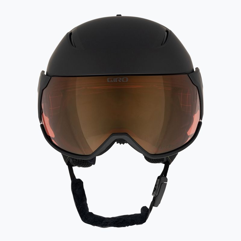 Дамска ски каска Giro Aria Spherical matte black/vivid cooper 2