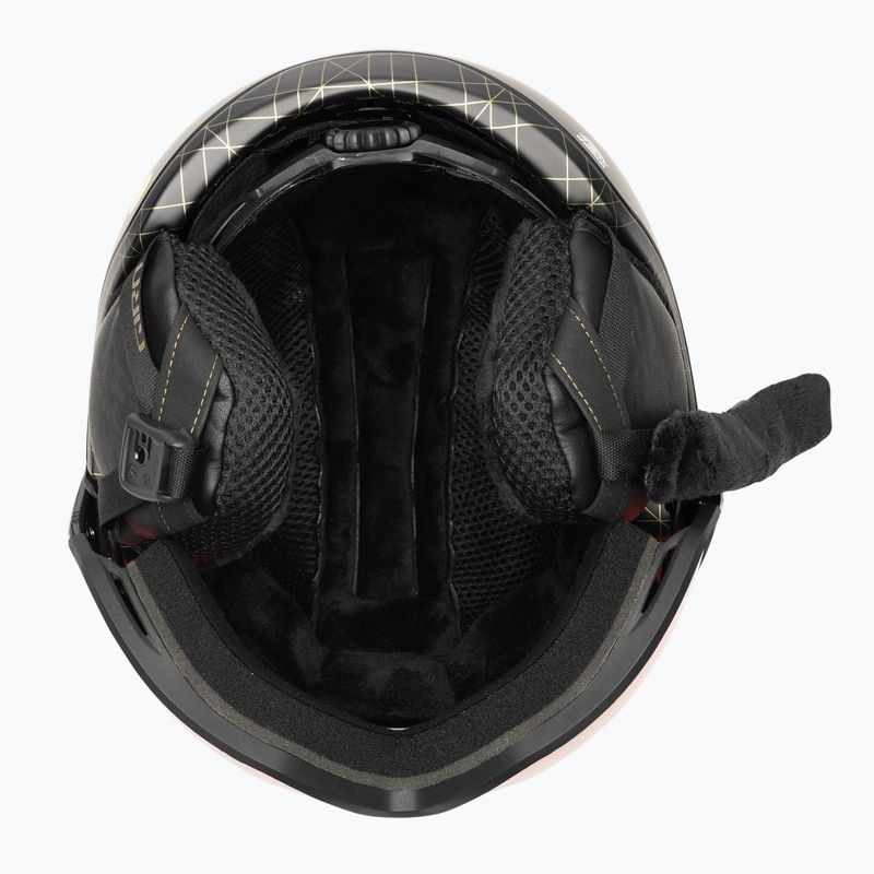 Дамска ски каска Giro Aria Spherical matte black/vivid cooper 6