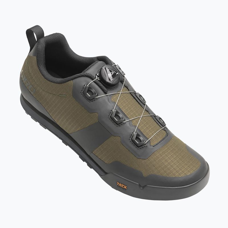Мъжки обувки на платформа за колоездене Giro Tracker Boa dark shadow/trail green 2