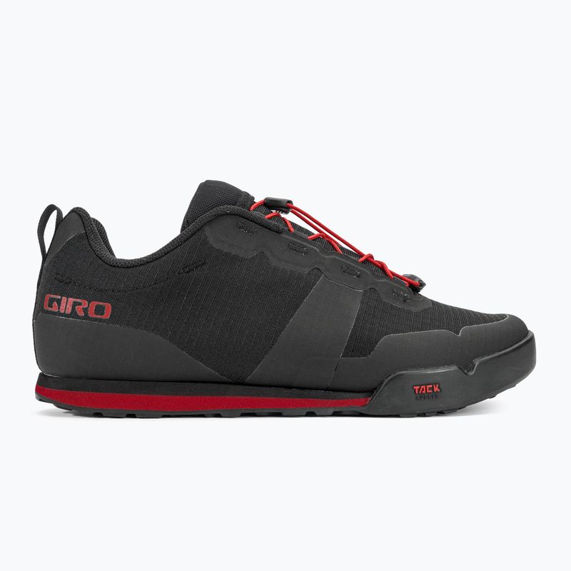 Мъжки обувки за колоездене Giro Tracker Fastlace black/bright red platform 2