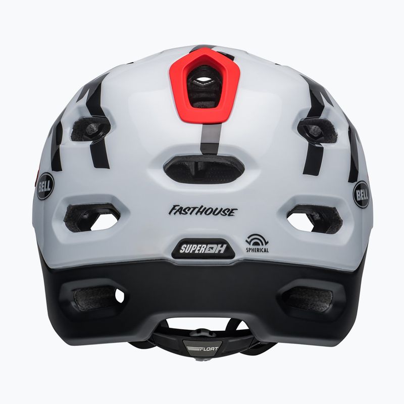 Велосипедна каска Bell FF Super DH MIPS Spherical fasthouse matte gloss black/white 5