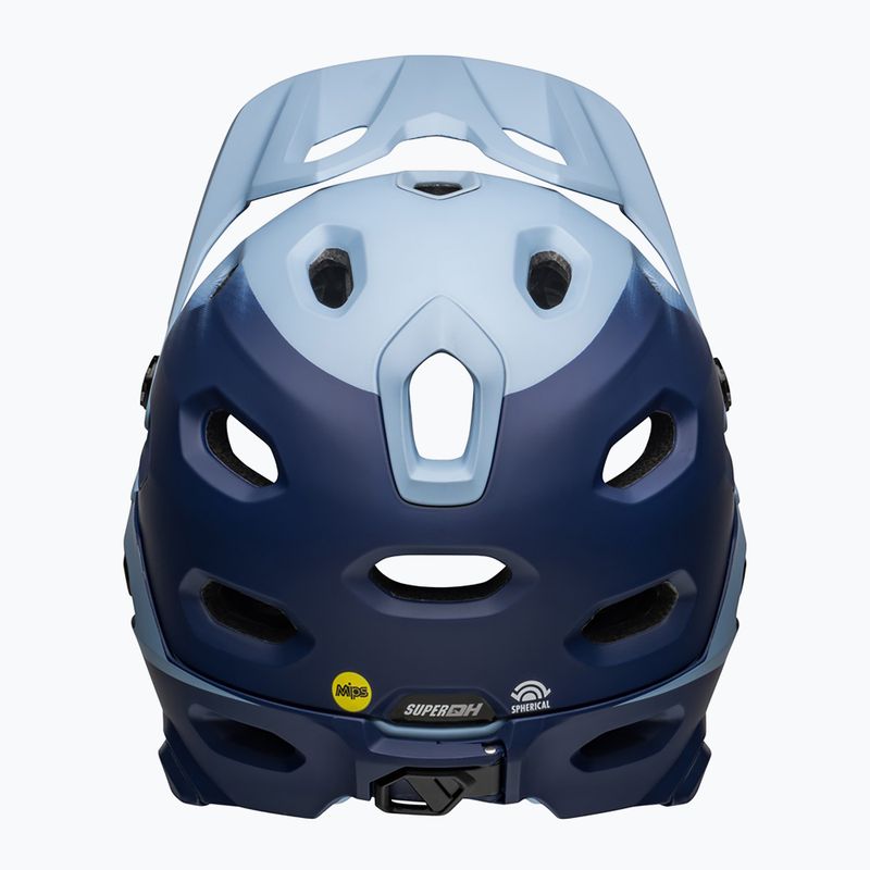 Велосипедна каска Bell FF Super DH MIPS Spherical matte light blue/navy 4