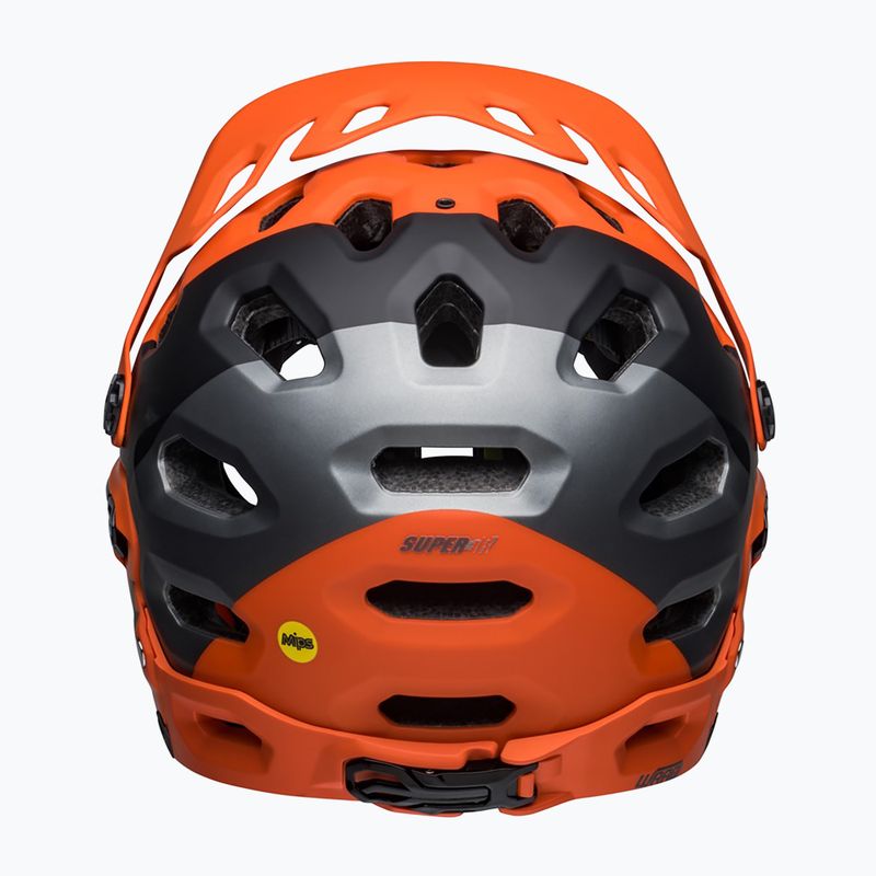 Велосипедна каска Bell Full Face Super 3R MIPS matte orange/black 4