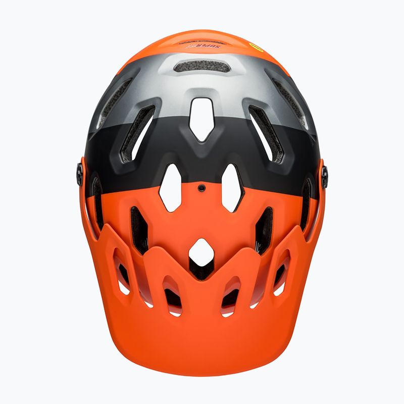 Велосипедна каска Bell Full Face Super 3R MIPS matte orange/black 6