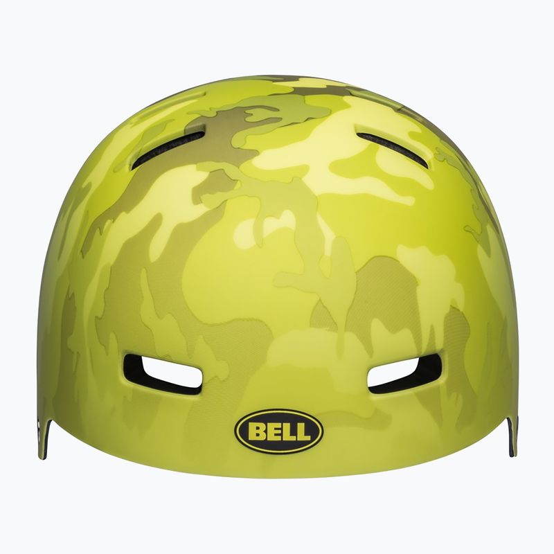 Детска каска Bell Span, matte hiviz yellow/camo 3