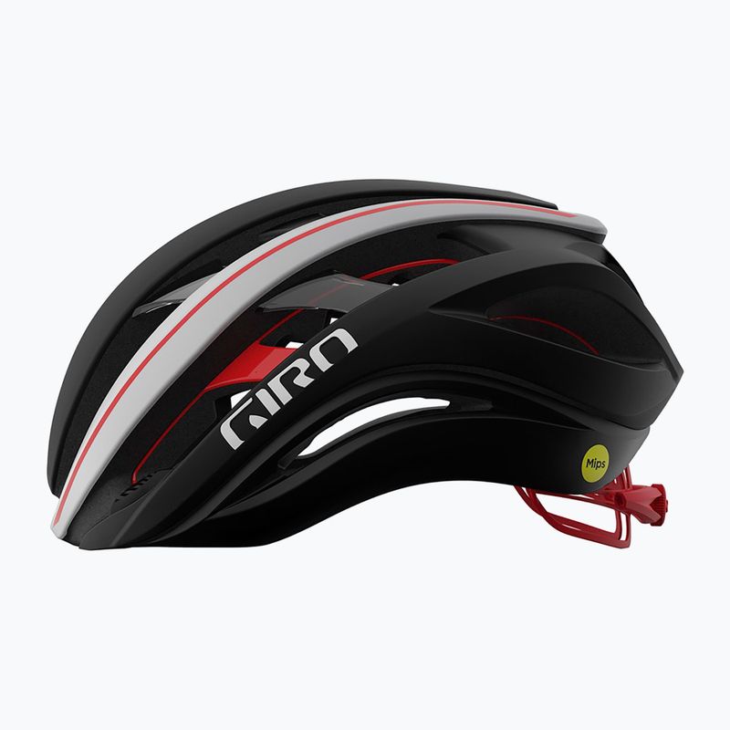 Велосипедна каска Giro Aether Spherical MIPS matte black/white/red 2